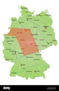 Allemagne Centre (Kassel - Fulda - Erfurt)